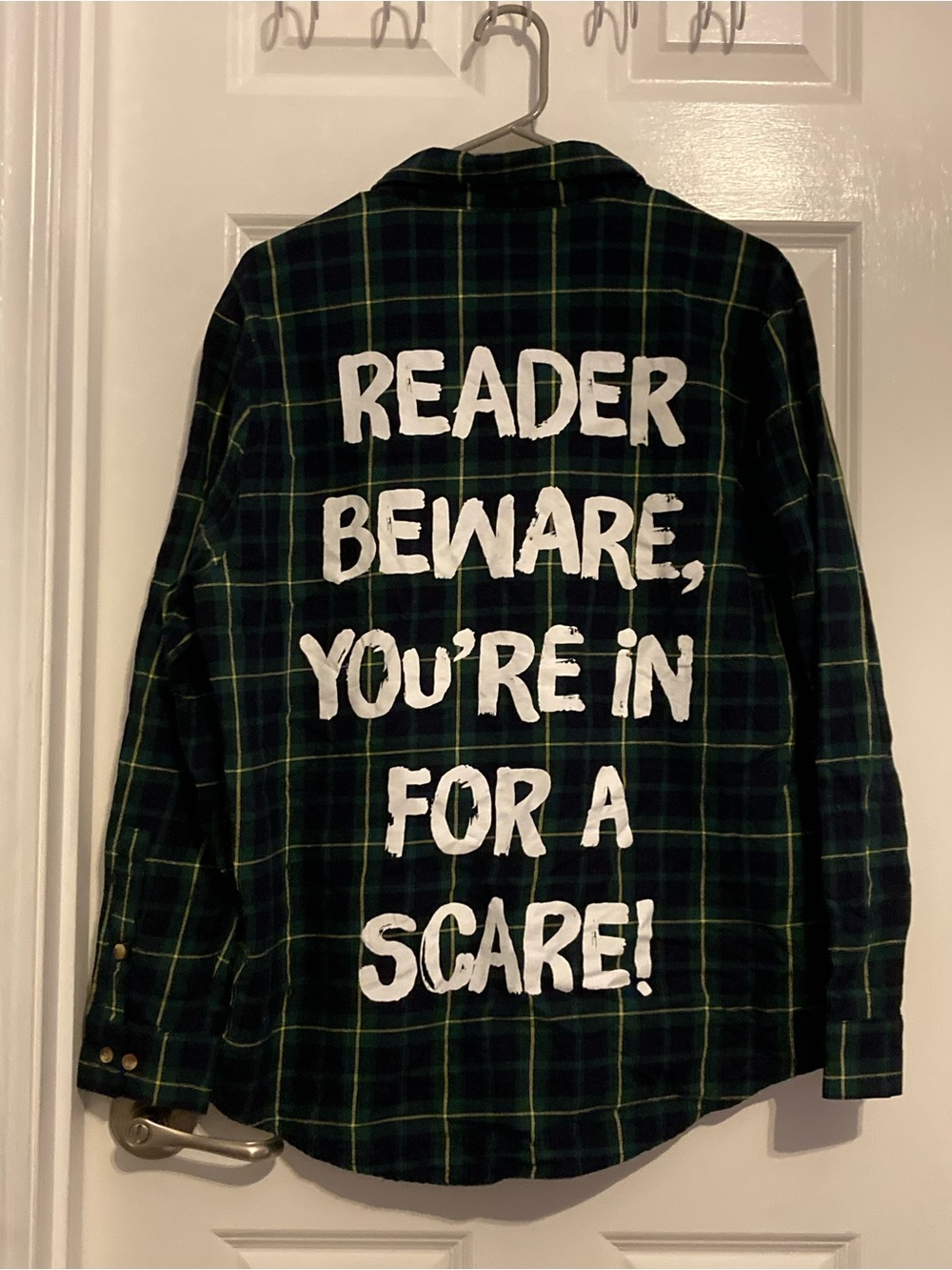 Cakeworthy Goosebumps Plaid Shirt